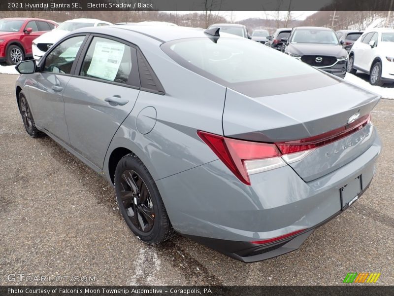Electric Shadow / Black 2021 Hyundai Elantra SEL