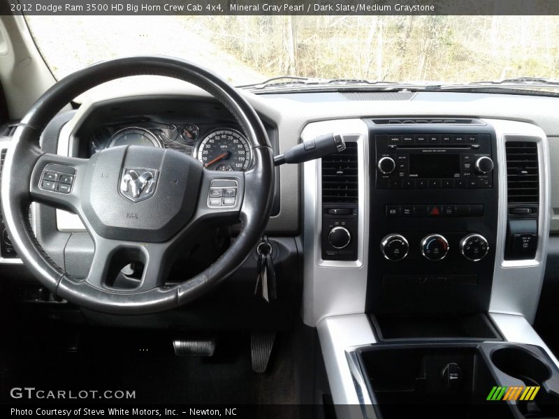 Mineral Gray Pearl / Dark Slate/Medium Graystone 2012 Dodge Ram 3500 HD Big Horn Crew Cab 4x4