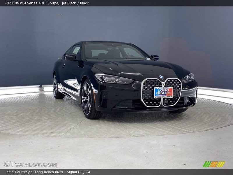 Jet Black / Black 2021 BMW 4 Series 430i Coupe