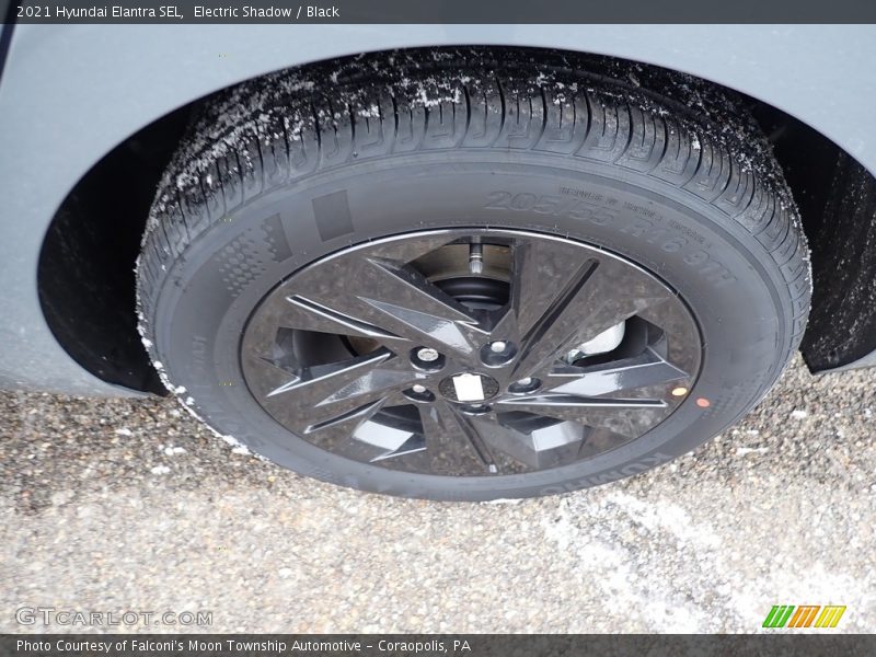 Electric Shadow / Black 2021 Hyundai Elantra SEL