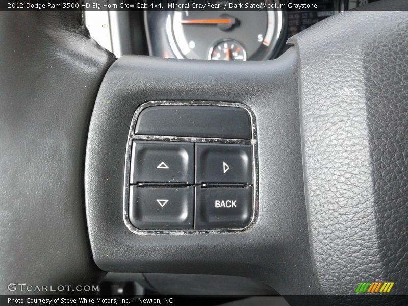 Mineral Gray Pearl / Dark Slate/Medium Graystone 2012 Dodge Ram 3500 HD Big Horn Crew Cab 4x4