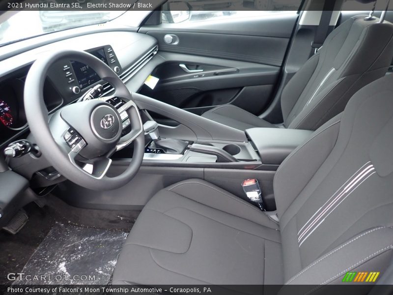Electric Shadow / Black 2021 Hyundai Elantra SEL