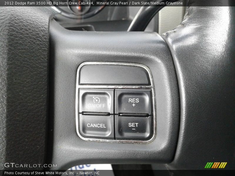 Mineral Gray Pearl / Dark Slate/Medium Graystone 2012 Dodge Ram 3500 HD Big Horn Crew Cab 4x4