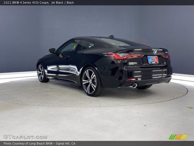 Jet Black / Black 2021 BMW 4 Series 430i Coupe