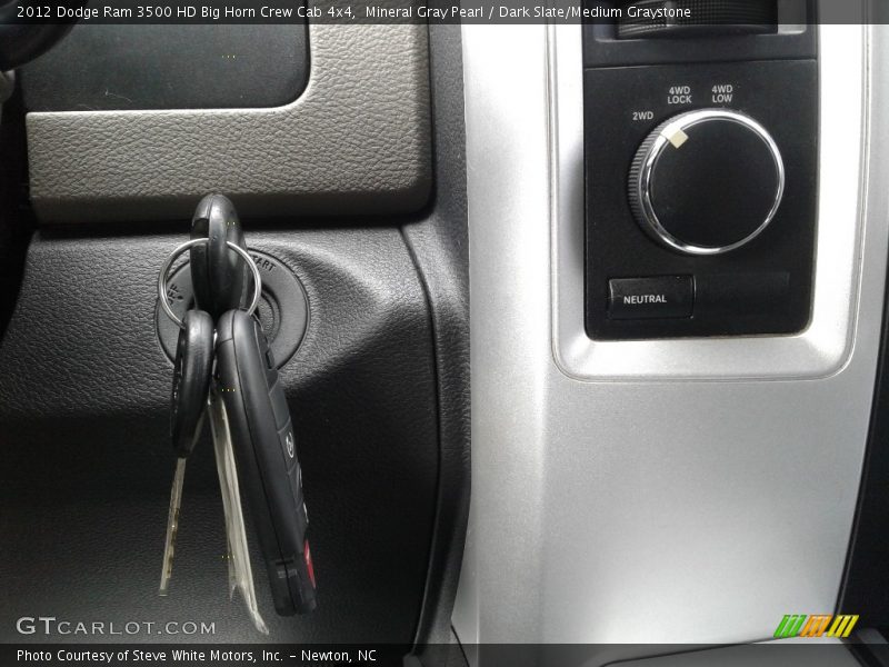 Mineral Gray Pearl / Dark Slate/Medium Graystone 2012 Dodge Ram 3500 HD Big Horn Crew Cab 4x4