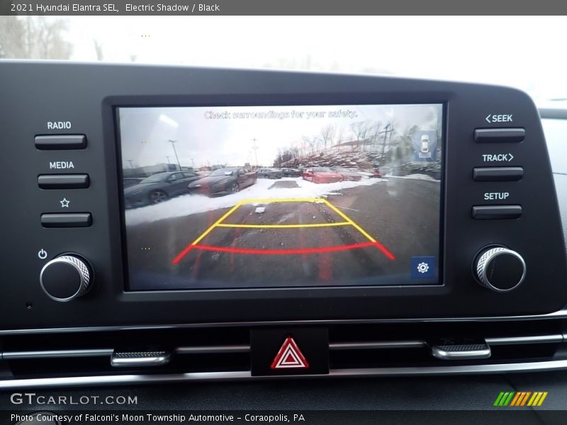 Electric Shadow / Black 2021 Hyundai Elantra SEL