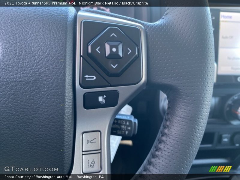 Midnight Black Metallic / Black/Graphite 2021 Toyota 4Runner SR5 Premium 4x4