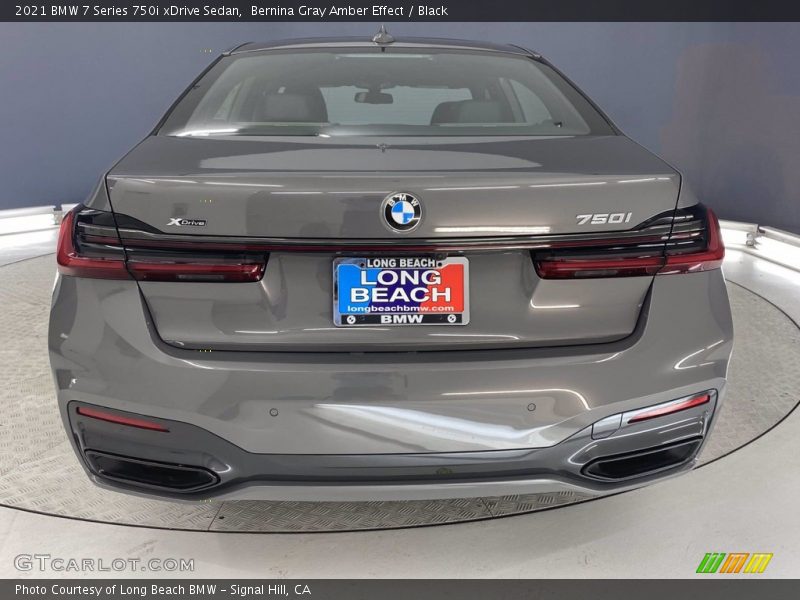 Bernina Gray Amber Effect / Black 2021 BMW 7 Series 750i xDrive Sedan