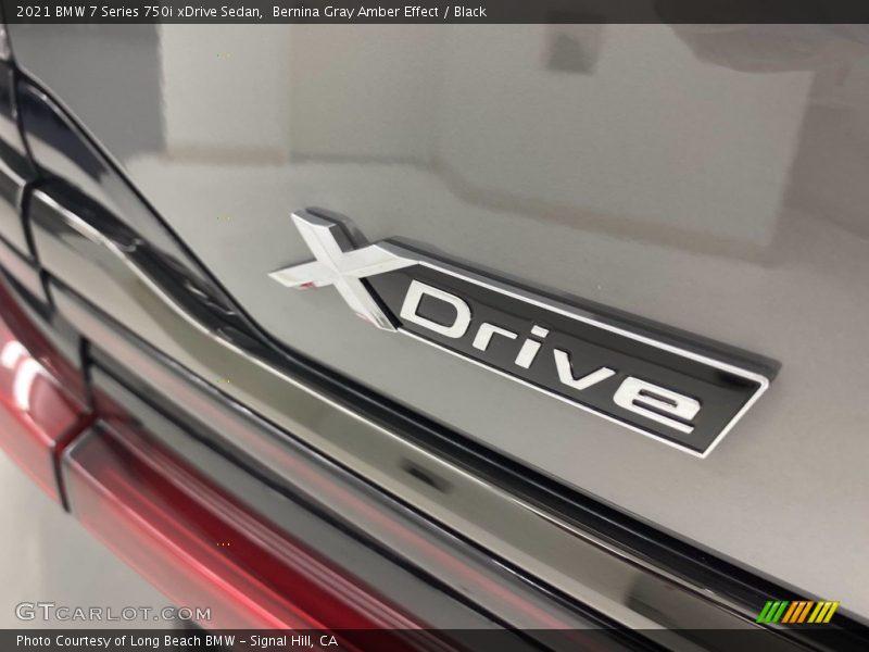 Bernina Gray Amber Effect / Black 2021 BMW 7 Series 750i xDrive Sedan