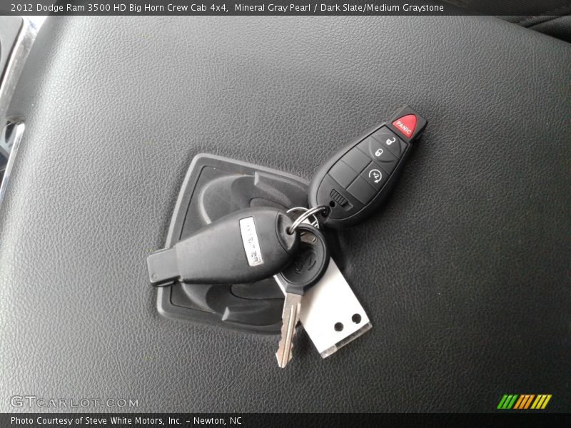 Mineral Gray Pearl / Dark Slate/Medium Graystone 2012 Dodge Ram 3500 HD Big Horn Crew Cab 4x4