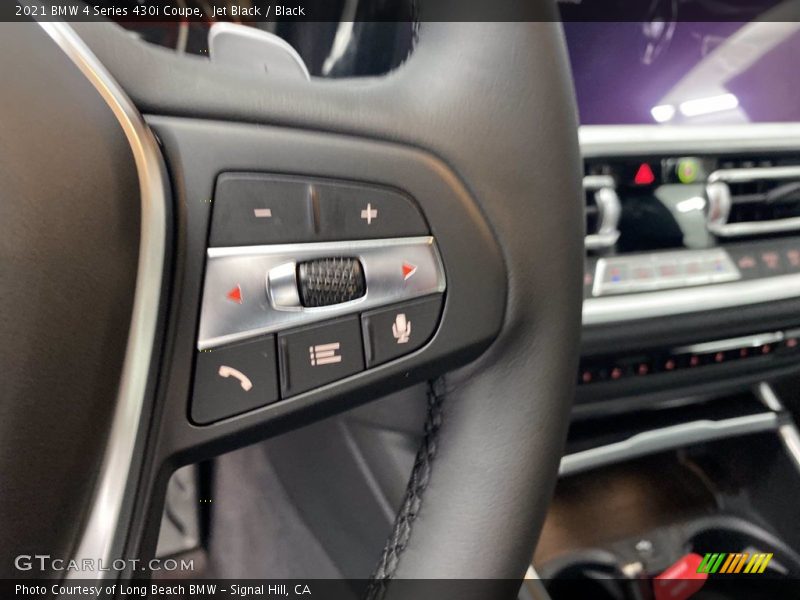 Jet Black / Black 2021 BMW 4 Series 430i Coupe