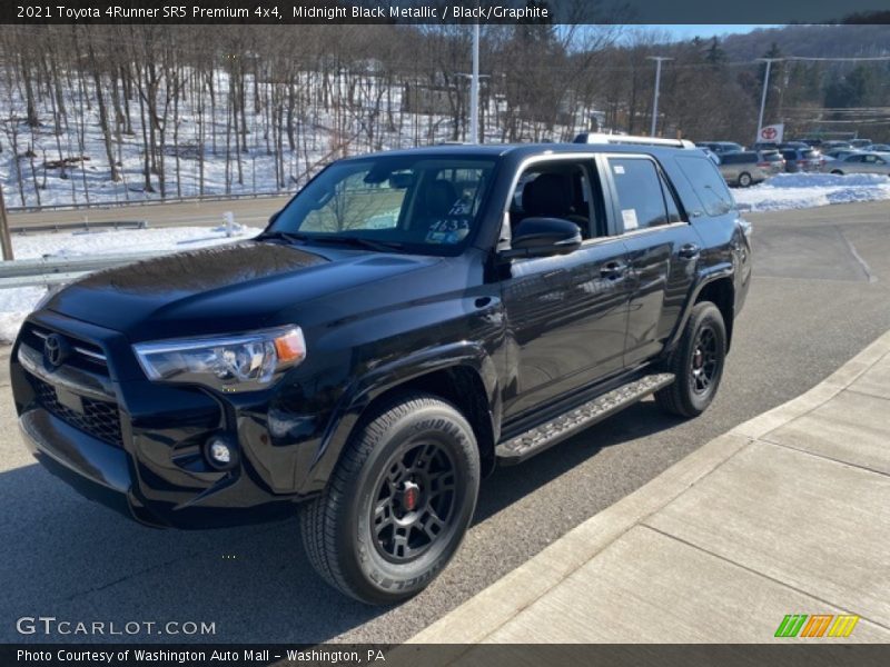 Midnight Black Metallic / Black/Graphite 2021 Toyota 4Runner SR5 Premium 4x4