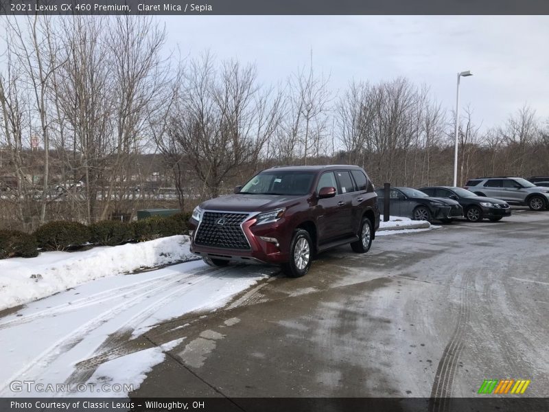 Claret Mica / Sepia 2021 Lexus GX 460 Premium