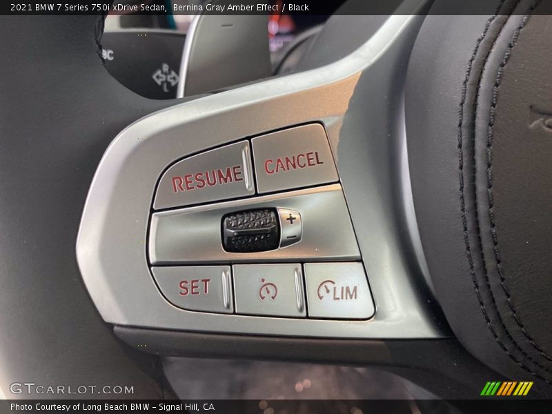 Bernina Gray Amber Effect / Black 2021 BMW 7 Series 750i xDrive Sedan