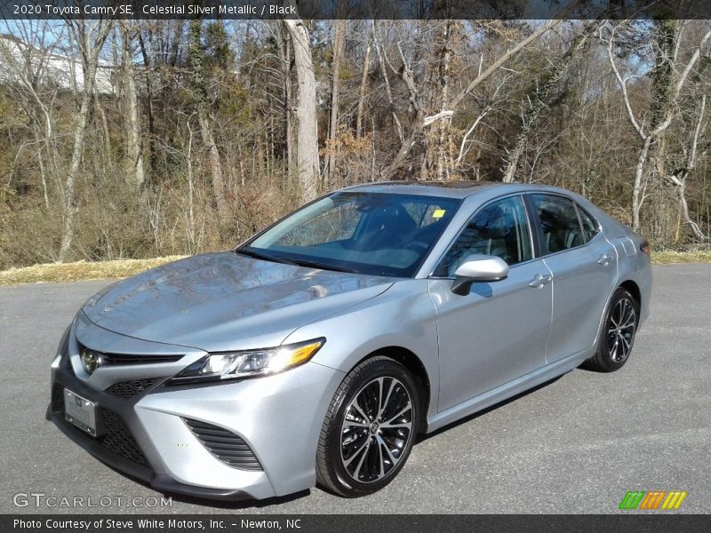 Celestial Silver Metallic / Black 2020 Toyota Camry SE