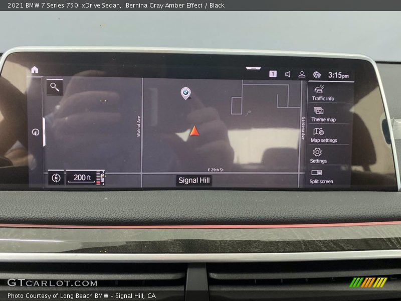 Bernina Gray Amber Effect / Black 2021 BMW 7 Series 750i xDrive Sedan