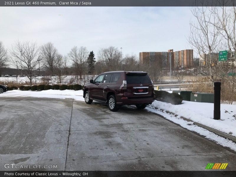 Claret Mica / Sepia 2021 Lexus GX 460 Premium