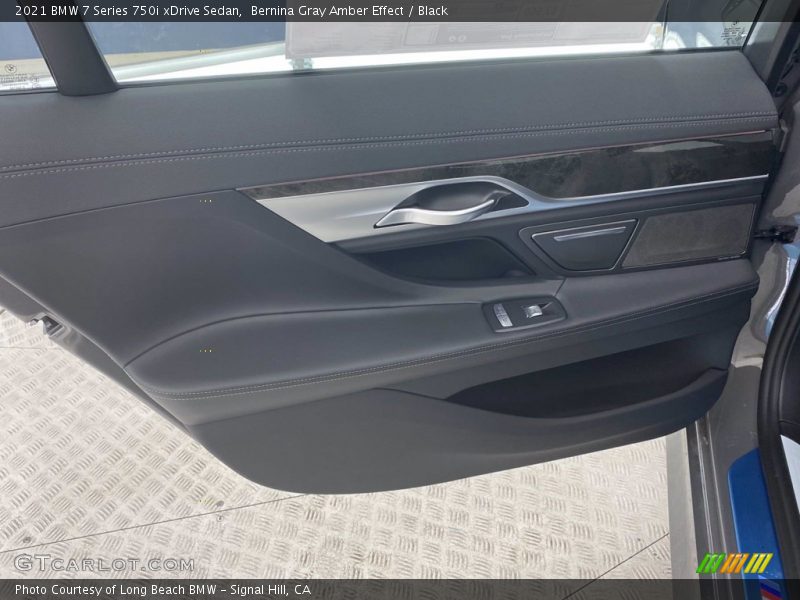 Bernina Gray Amber Effect / Black 2021 BMW 7 Series 750i xDrive Sedan
