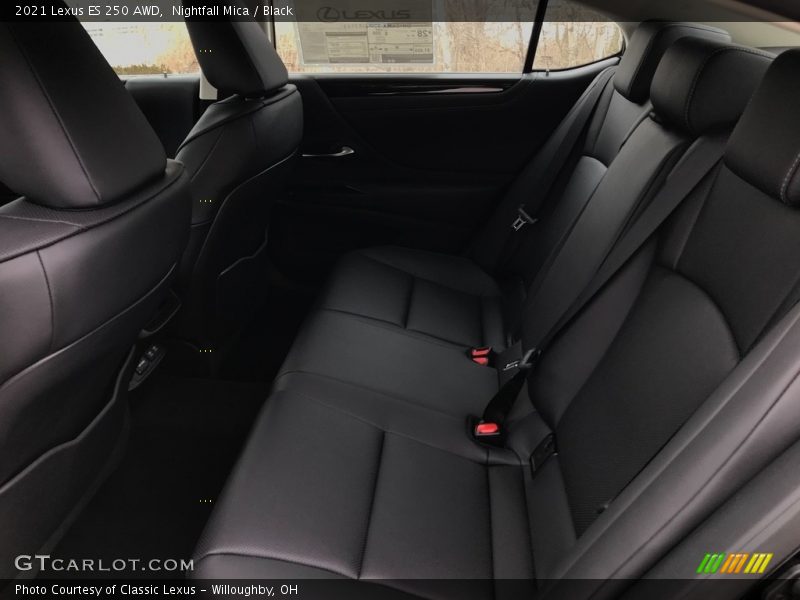 Nightfall Mica / Black 2021 Lexus ES 250 AWD