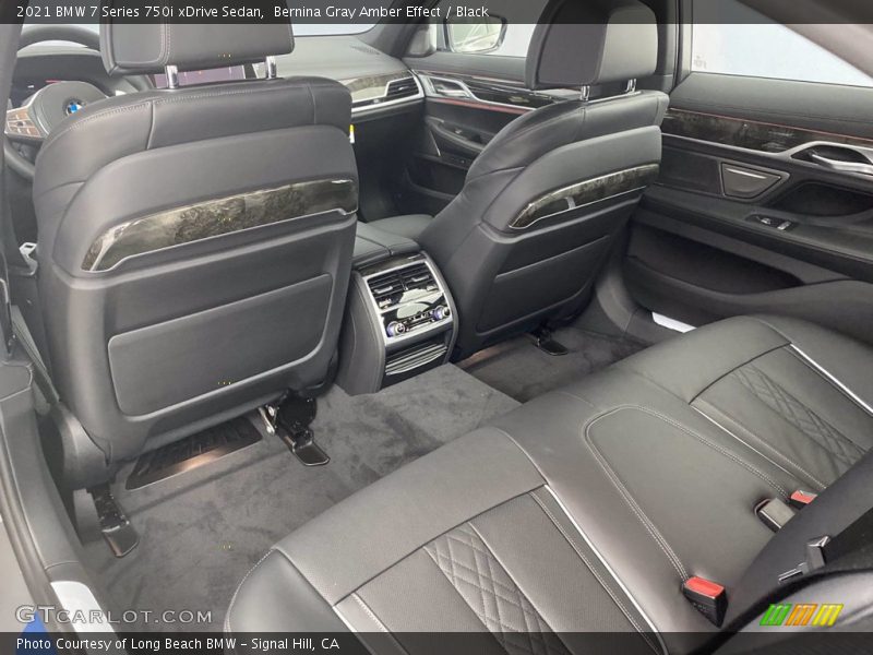 Bernina Gray Amber Effect / Black 2021 BMW 7 Series 750i xDrive Sedan