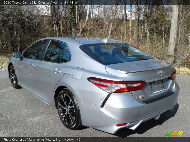 Celestial Silver Metallic / Black 2020 Toyota Camry SE