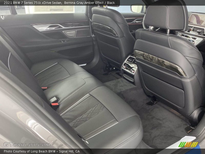 Bernina Gray Amber Effect / Black 2021 BMW 7 Series 750i xDrive Sedan