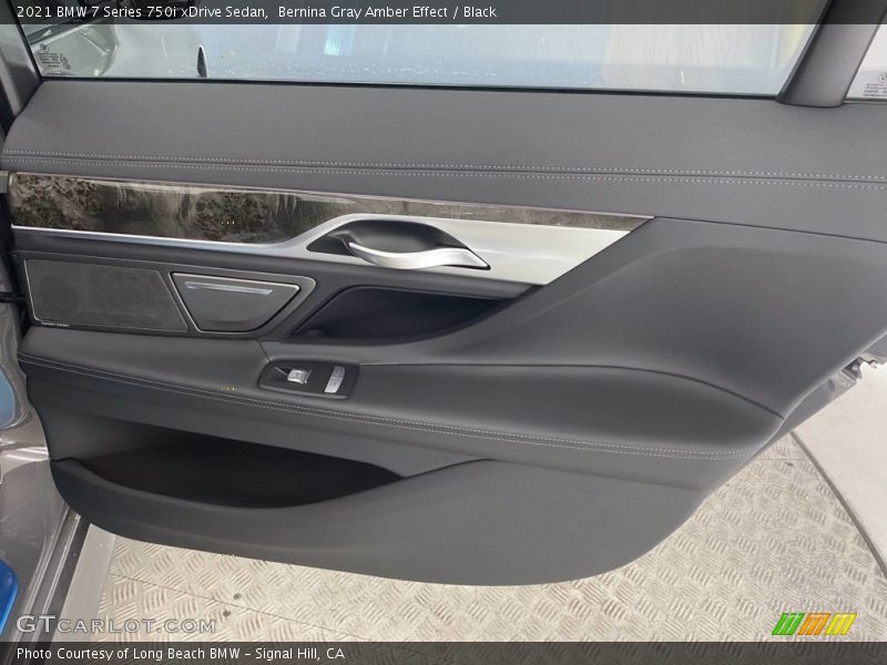 Bernina Gray Amber Effect / Black 2021 BMW 7 Series 750i xDrive Sedan
