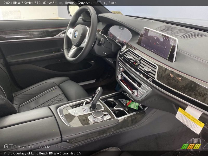 Bernina Gray Amber Effect / Black 2021 BMW 7 Series 750i xDrive Sedan