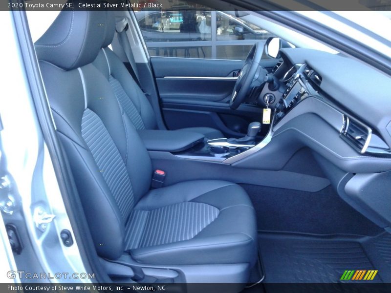 Celestial Silver Metallic / Black 2020 Toyota Camry SE