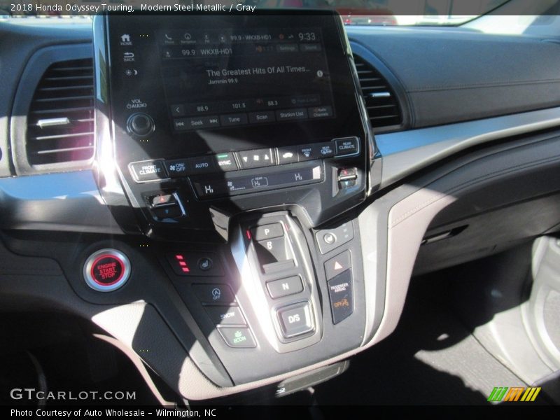 Modern Steel Metallic / Gray 2018 Honda Odyssey Touring