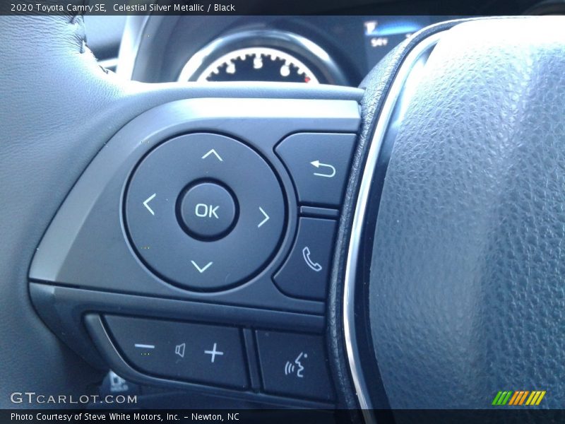 Celestial Silver Metallic / Black 2020 Toyota Camry SE