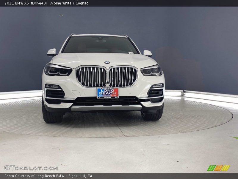 Alpine White / Cognac 2021 BMW X5 sDrive40i
