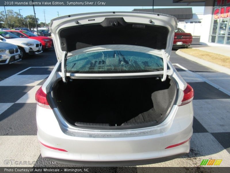Symphony Silver / Gray 2018 Hyundai Elantra Value Edition