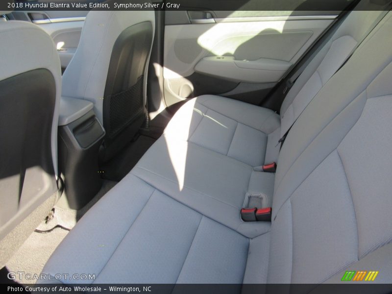 Symphony Silver / Gray 2018 Hyundai Elantra Value Edition
