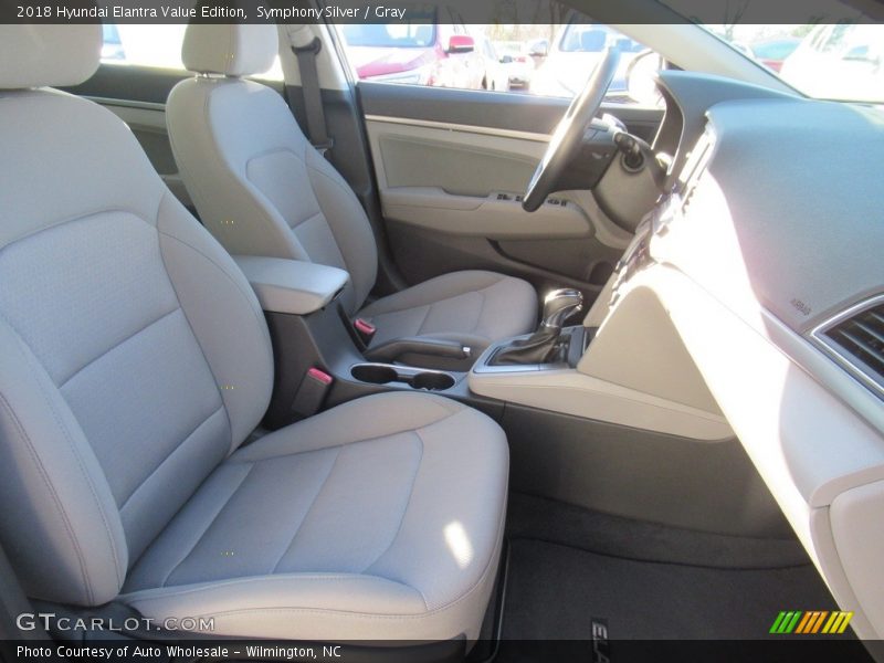 Symphony Silver / Gray 2018 Hyundai Elantra Value Edition