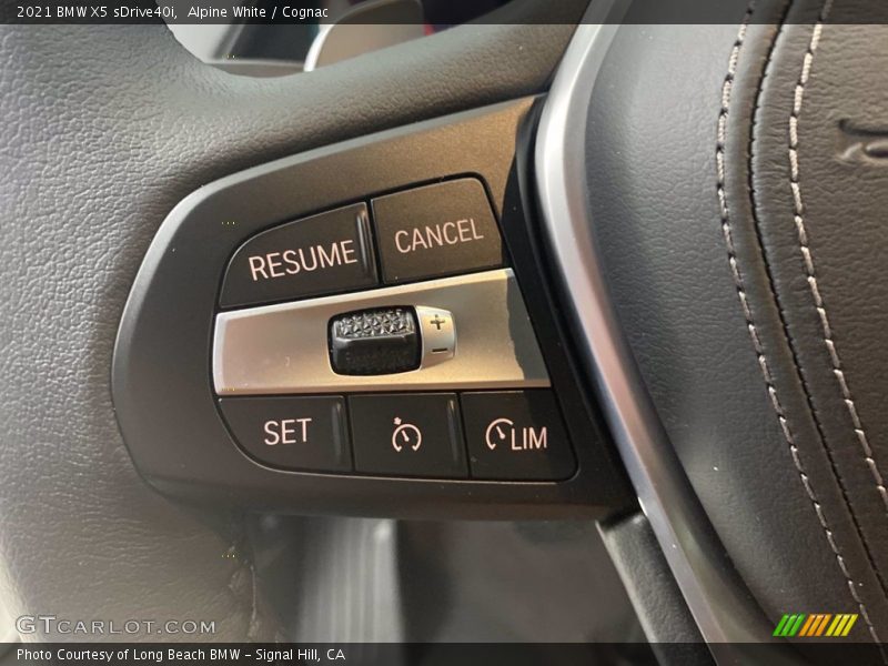 Alpine White / Cognac 2021 BMW X5 sDrive40i