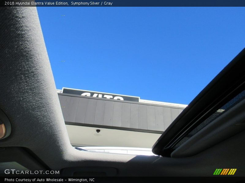 Symphony Silver / Gray 2018 Hyundai Elantra Value Edition