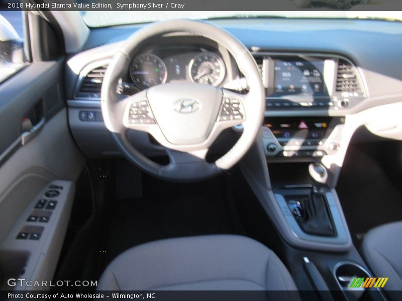 Symphony Silver / Gray 2018 Hyundai Elantra Value Edition