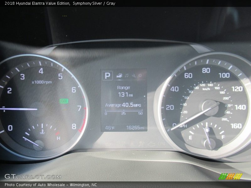 Symphony Silver / Gray 2018 Hyundai Elantra Value Edition