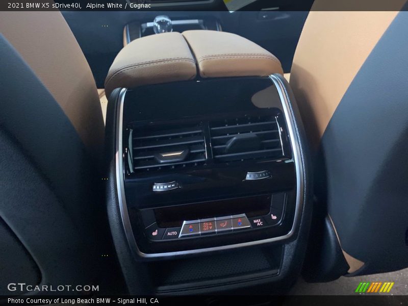 Alpine White / Cognac 2021 BMW X5 sDrive40i