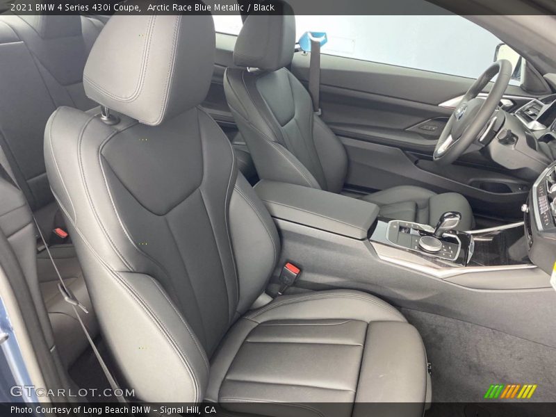 Arctic Race Blue Metallic / Black 2021 BMW 4 Series 430i Coupe