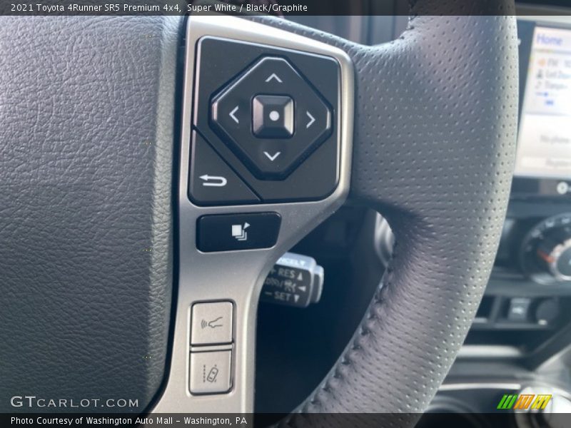 Super White / Black/Graphite 2021 Toyota 4Runner SR5 Premium 4x4