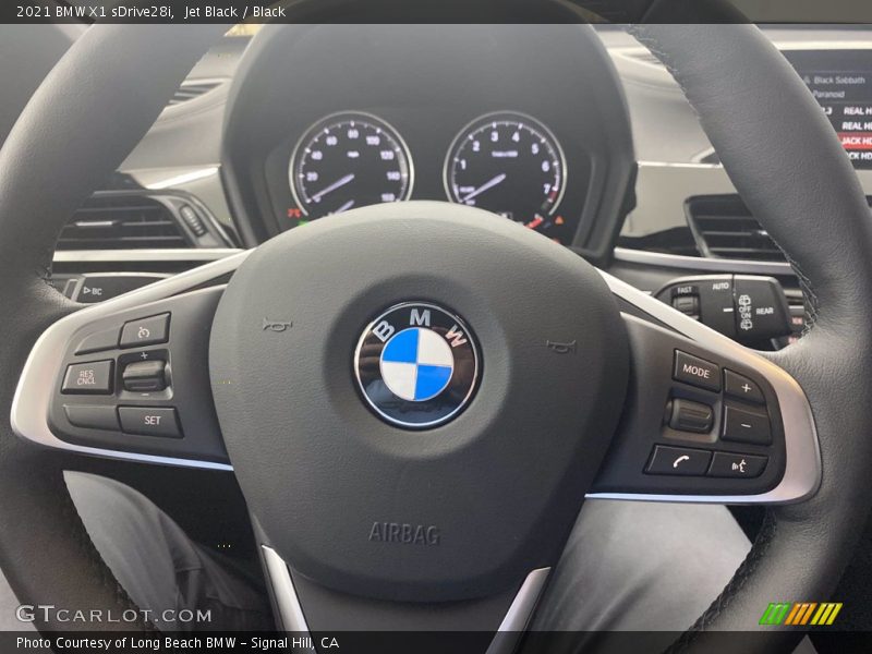 Jet Black / Black 2021 BMW X1 sDrive28i