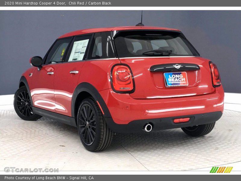 Chili Red / Carbon Black 2020 Mini Hardtop Cooper 4 Door