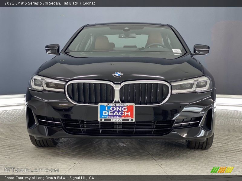 Jet Black / Cognac 2021 BMW 5 Series 530i Sedan