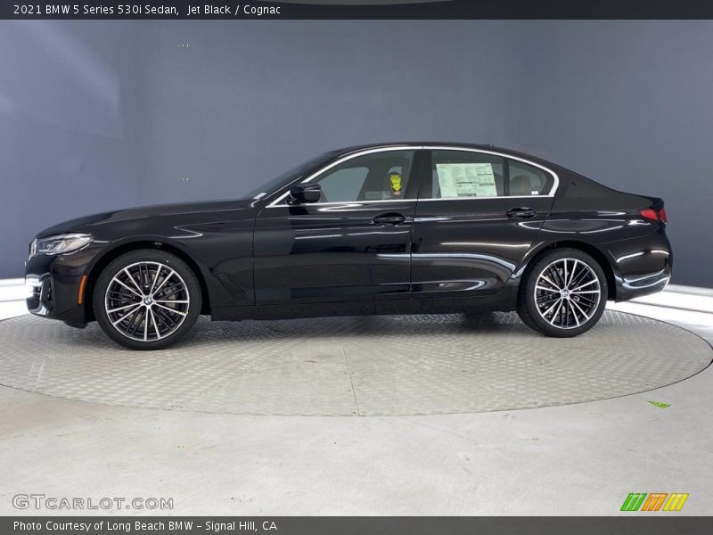 Jet Black / Cognac 2021 BMW 5 Series 530i Sedan
