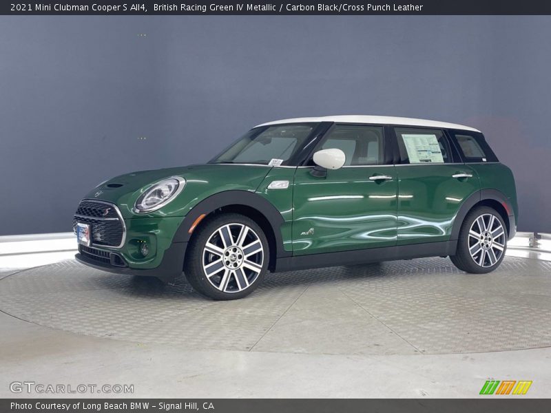 Front 3/4 View of 2021 Clubman Cooper S All4