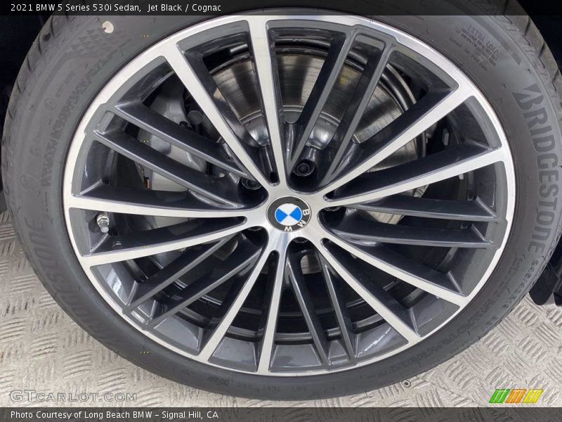Jet Black / Cognac 2021 BMW 5 Series 530i Sedan