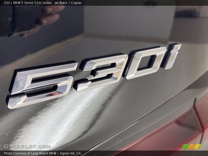 Jet Black / Cognac 2021 BMW 5 Series 530i Sedan