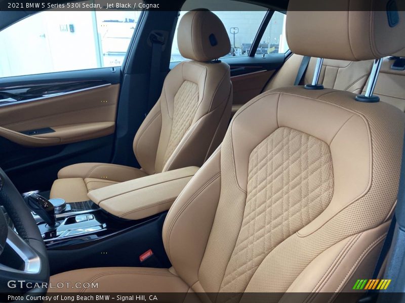 Jet Black / Cognac 2021 BMW 5 Series 530i Sedan
